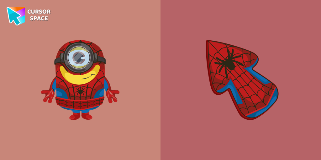 Custom Cursor Minion Spider-Man Character Theme